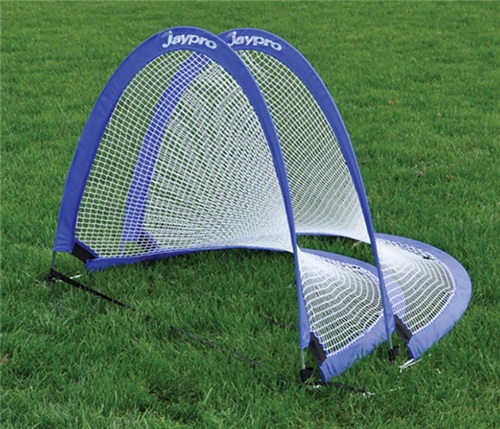 Soccer Pop-Up Trainers with Bag (6 ft.W x 3 ft.4 in.H x 3 ft.4 in.D) (Blue)