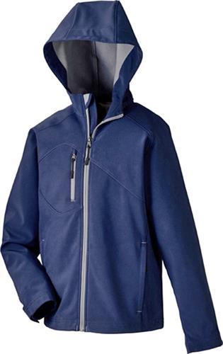 North End Prospect Youth Soft Shell Jacket w/Hood