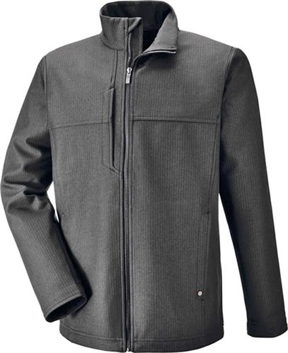 North End Mens Textured City Soft Shell Jacket