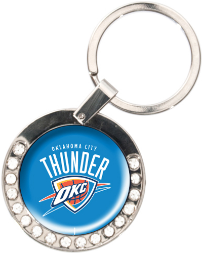 NBA Oklahoma City Thunder Rhinestone Key Chain
