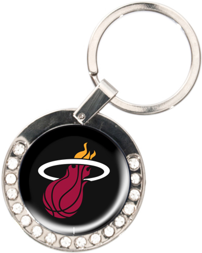 NBA Miami Heat Rhinestone Key Chain