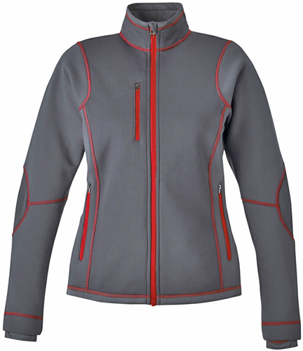North End Sport Ladies Pulse Bonded Fleece Jacket