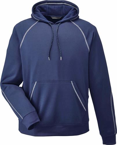 North End Pivot Adult Performance Fleece Hoodie. Decorated in seven days or less.
