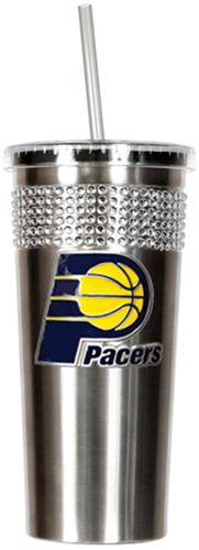 NBA Indiana Pacers Bling Tumbler w/ Straw