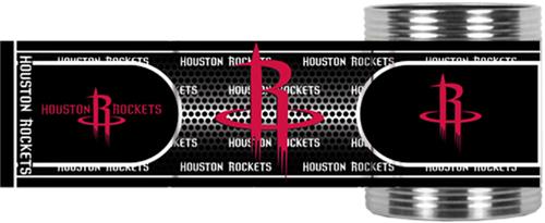 NBA Houston Rockets Metallic Wrap Can Holders