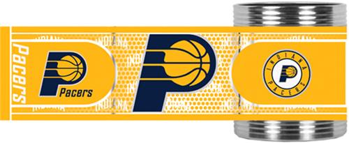 NBA Indiana Pacers Metallic Wrap Can Holders