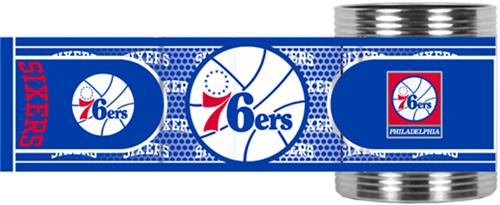 NBA Philadelphia 76ers Metallic Wrap Can Holders