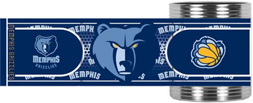 NBA Memphis Grizzlies Metallic Wrap Can Holder