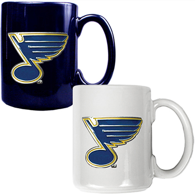 NHL St. Louis Blues 2pc Multi Color Coffee Mug Set