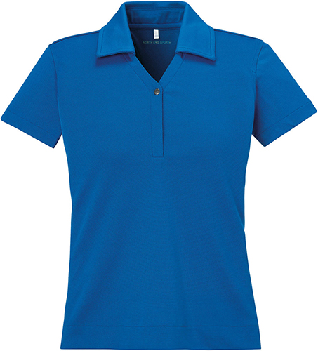 North End Sport Ladies Evap Quick Dry Polo. Printing is available for this item.