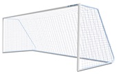 8'x24' Soccer Goals - Classic Official Round Goal - NFHS, NCAA, FIFA (PAIR)