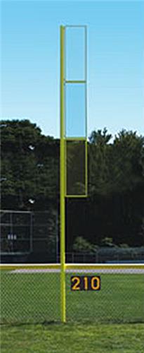 Baseball Collegiate 20' Foul Pole Brilliant Yellow