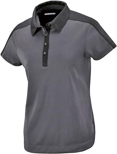 North End Sport Ladies Symmetry Coffee Polo. Printing is available for this item.