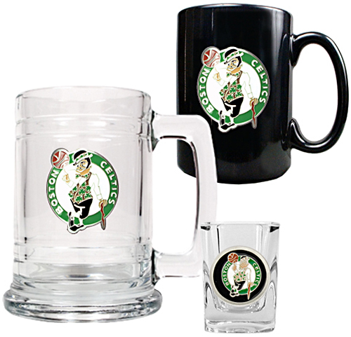 NBA Boston Celtics Tankard/Mug/Shot Glass Set