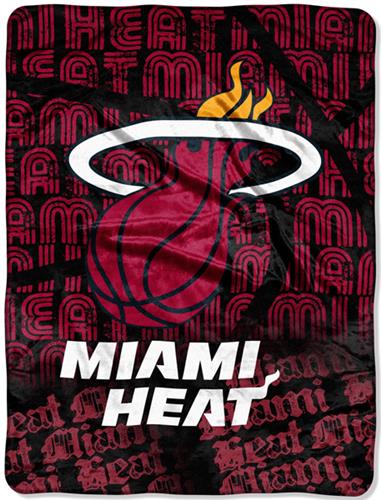 Northwest NBA Miami Heat Micro Raschel Throws