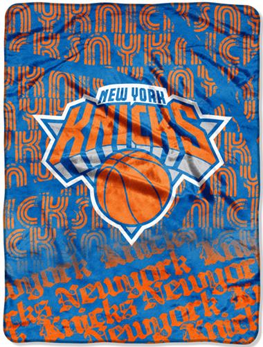 Northwest NBA New York Knicks Micro Raschel Throws