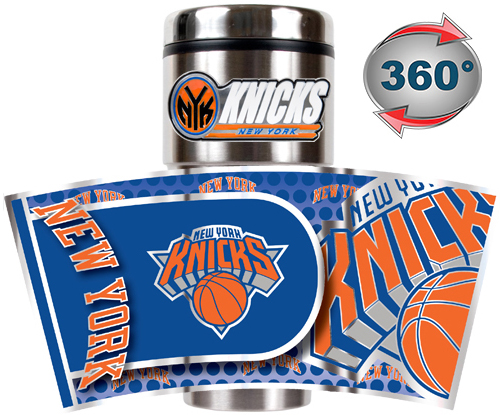 NBA New York Knicks 16oz Tumbler w/ Metallic Wrap