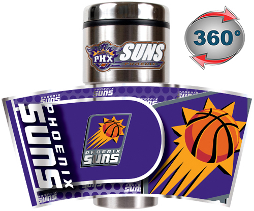 NBA Phoenix Suns 16oz Tumbler w/ Metallic Wrap