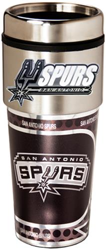 NBA San Antonio Spurs Tumbler w/ Metallic Wrap