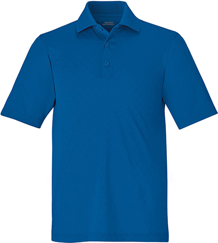 Extreme Eperformance Stride Mens Jacquard Polo. Printing is available for this item.