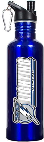 NHL Tampa Bay Blue Stainless Water Bottle