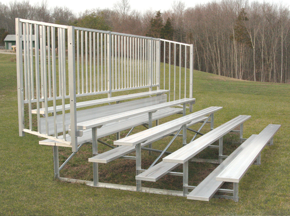 5 row aluminum bleachers