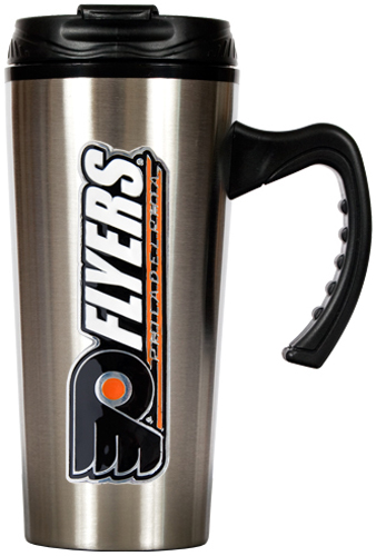 NHL Philadelphia Slim Stainless Steel Travel Mug