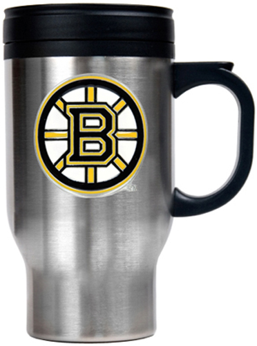 NHL Boston Bruins Stainless Steel Travel Mug