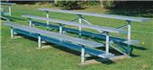 3 Row Aluminum or Steel Bleachers (2 Sizes)