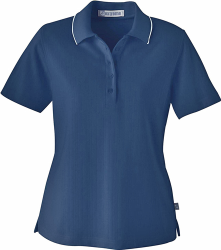 Extreme EDRY Ladies Needle Out Interlock Polo. Printing is available for this item.