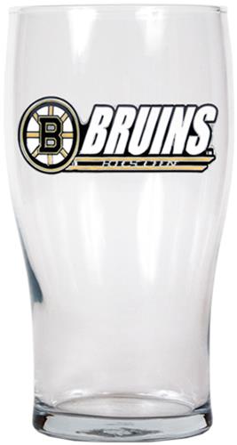 NHL Boston Bruins Single Pub Glass