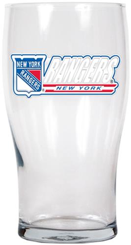 NHL New York Rangers Single Pub Glass