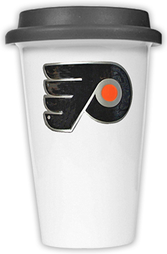 NHL Philadelphia Flyer Double Wall Ceramic Tumbler