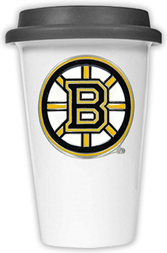 NHL Boston Bruins Double Wall Ceramic Tumbler