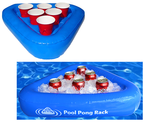 Floatng Beer Pong Set | Beer Pong Tables, Beer Pong, Pong