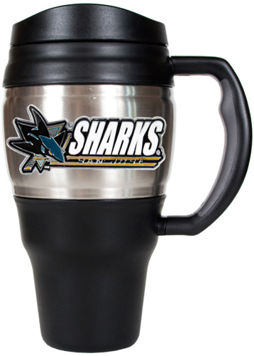 NHL San Jose Sharks Heavy Duty Travel Mug