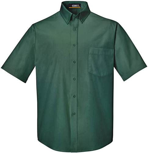 Core365 Optimum Mens Short Sleeve Twill Shirt. Printing is available for this item.