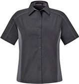 North End Fuse Ladies Color Block Twill Shirt North End Fuse Ladies Color Block Twill Shirt