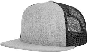 Richardson 511 Wool Blend Flatbill Trucker Caps. Embroidery is available on this item.