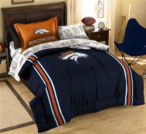 Northwest NFL Denver Broncos Twin Bed in Bag Sets