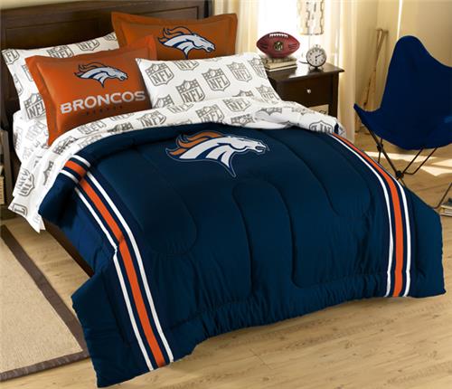 Northwest NFL Denver Broncos Full Bed in Bag Sets