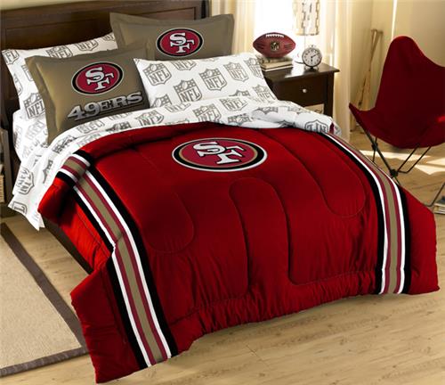 Northwest NFL 49ers Full Bed in Bag Sets