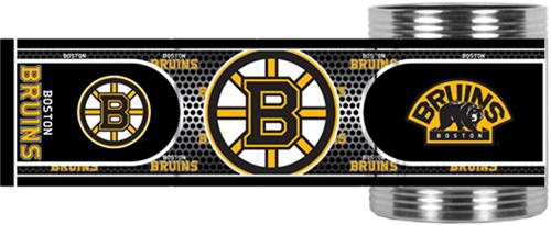 NHL Boston Bruins Stainless Can Holder Hi-Def Wrap