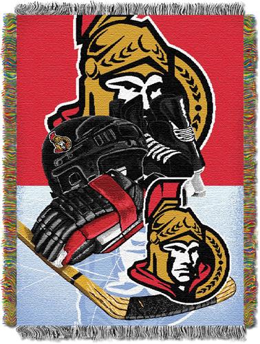 Northwest NHL Senators Tapestry Throw