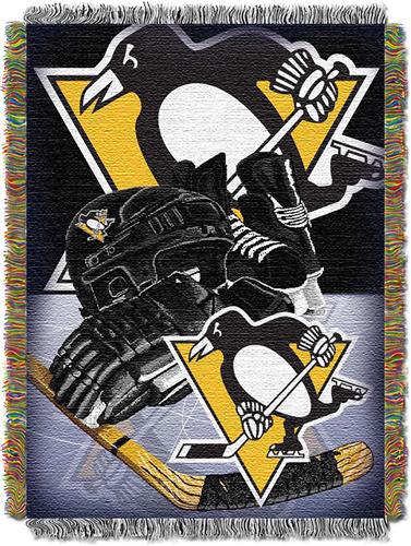 Northwest NHL Penguins HIA Tapestry Throw