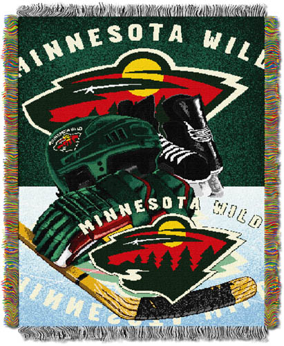 Northwest NHL Minnesota Wild Tapestry Throws - Fan Gear