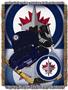 Northwest NHL Jets Tapestry Throw