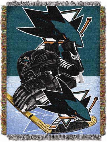 Northwest NHL San Jose Sharks Tapestry Throws