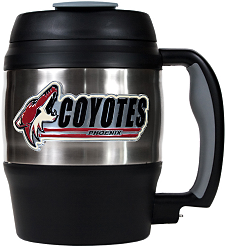 NHL Arizona Coyotes Jumbo Heavy Duty Travel Mug