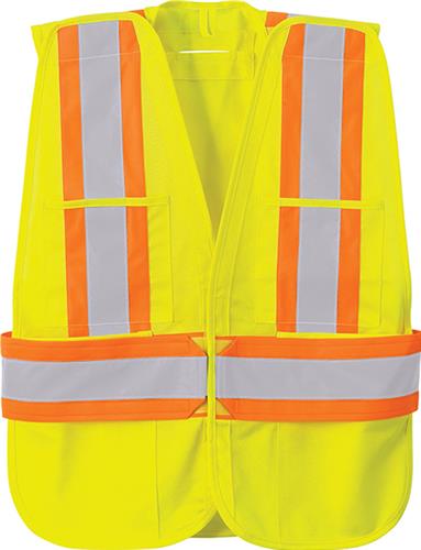 North End X-Pattern 5-Point Tear Away Safety Vest